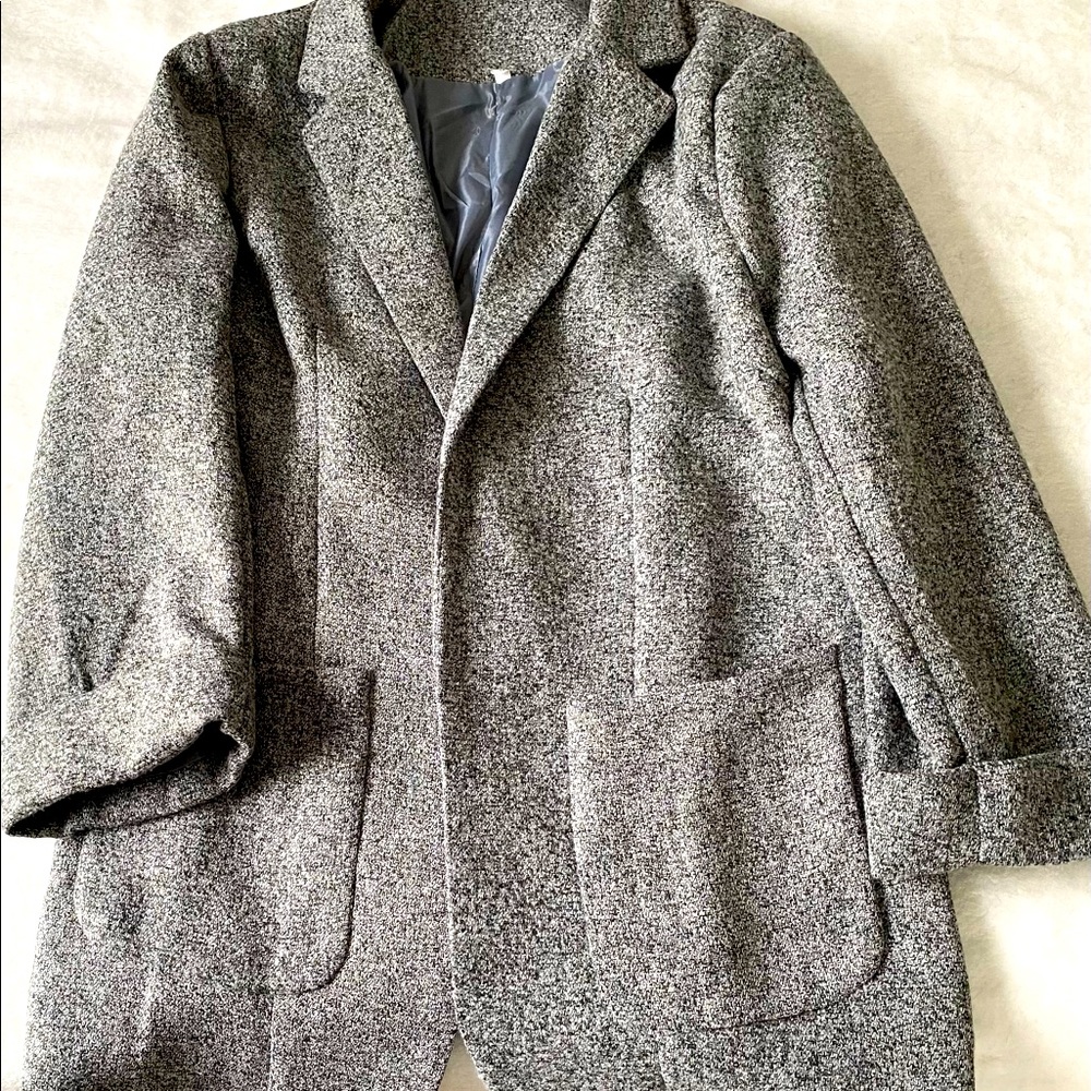 Tweed wool jacket
